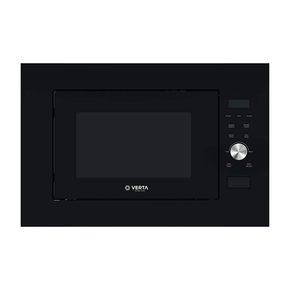 VERTA -60cm-Built-in Microwave – Black