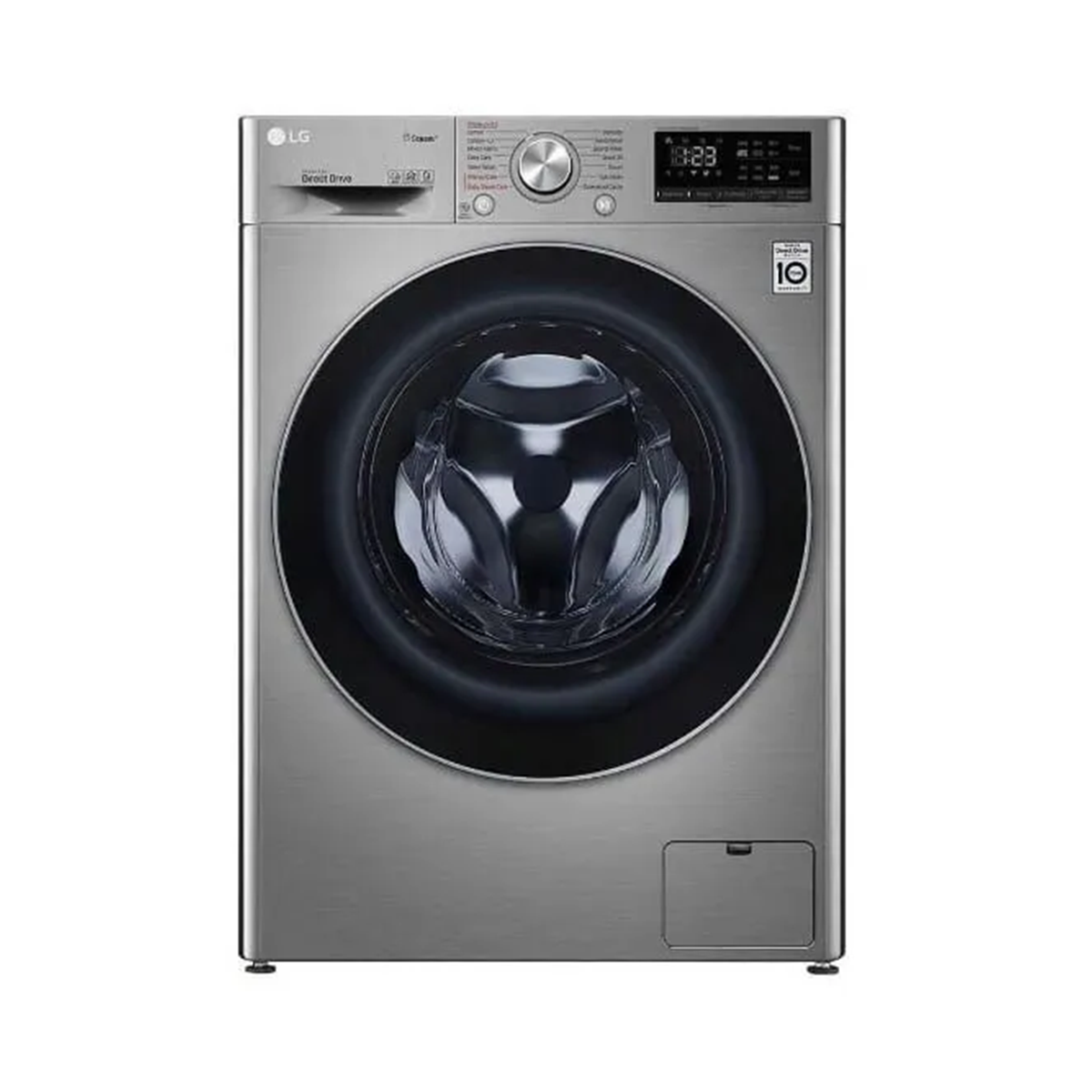 LG Front Load Washing Machine, 6kg, Steam, Inverter