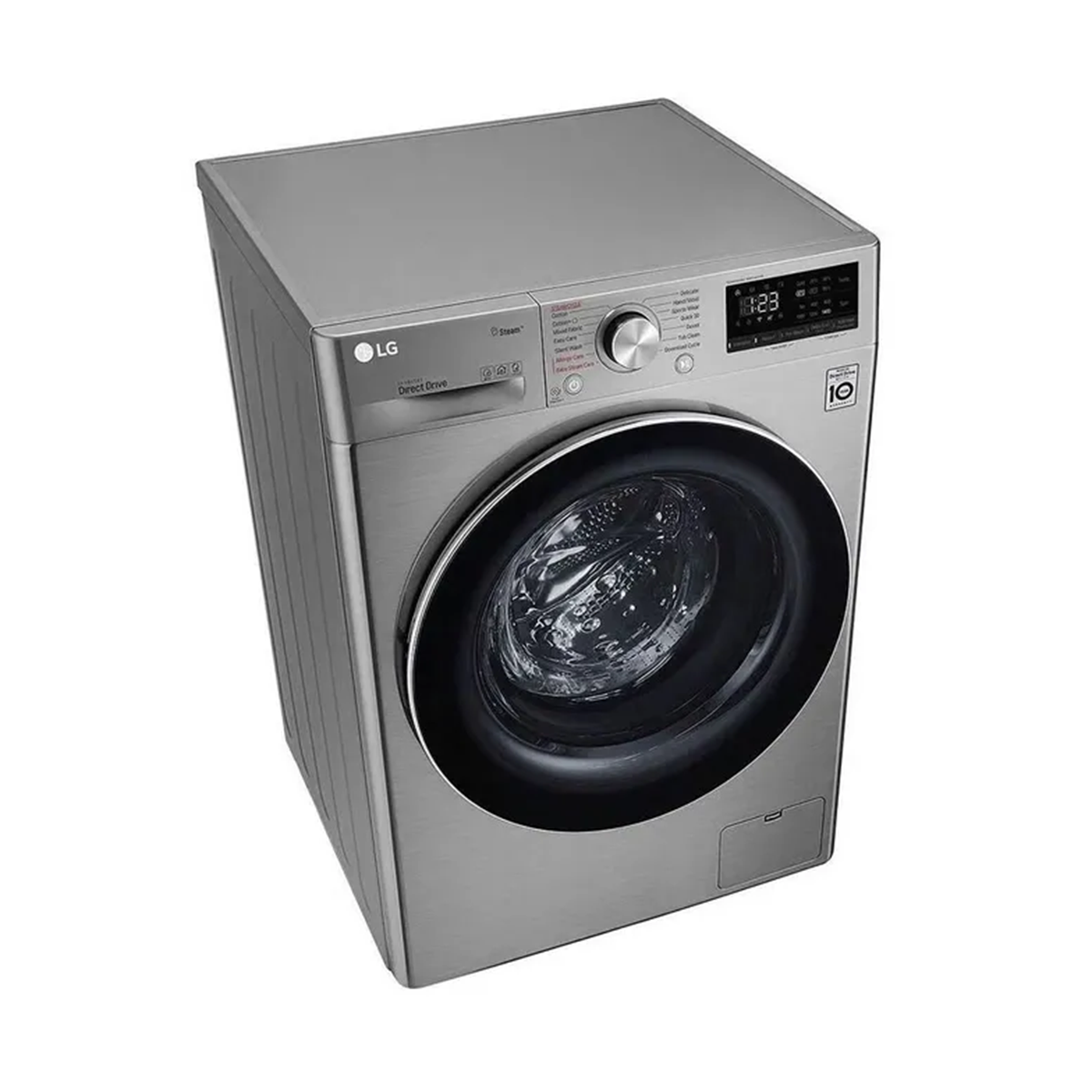 LG Front Load Washing Machine, 6kg, Steam, Inverter