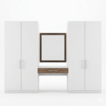 NÜVEO 5-Piece Bedroom Set - Bright White & Grey - Image 3