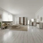 Chambre à coucher Moderne ALVIS 10 Pièces – Blanc et Marron