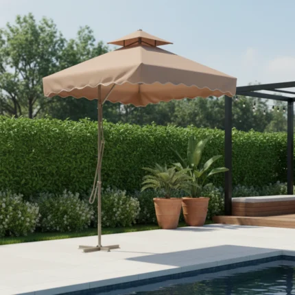 Tente d'extérieur 240 x 200 x 200 cm - Beige
