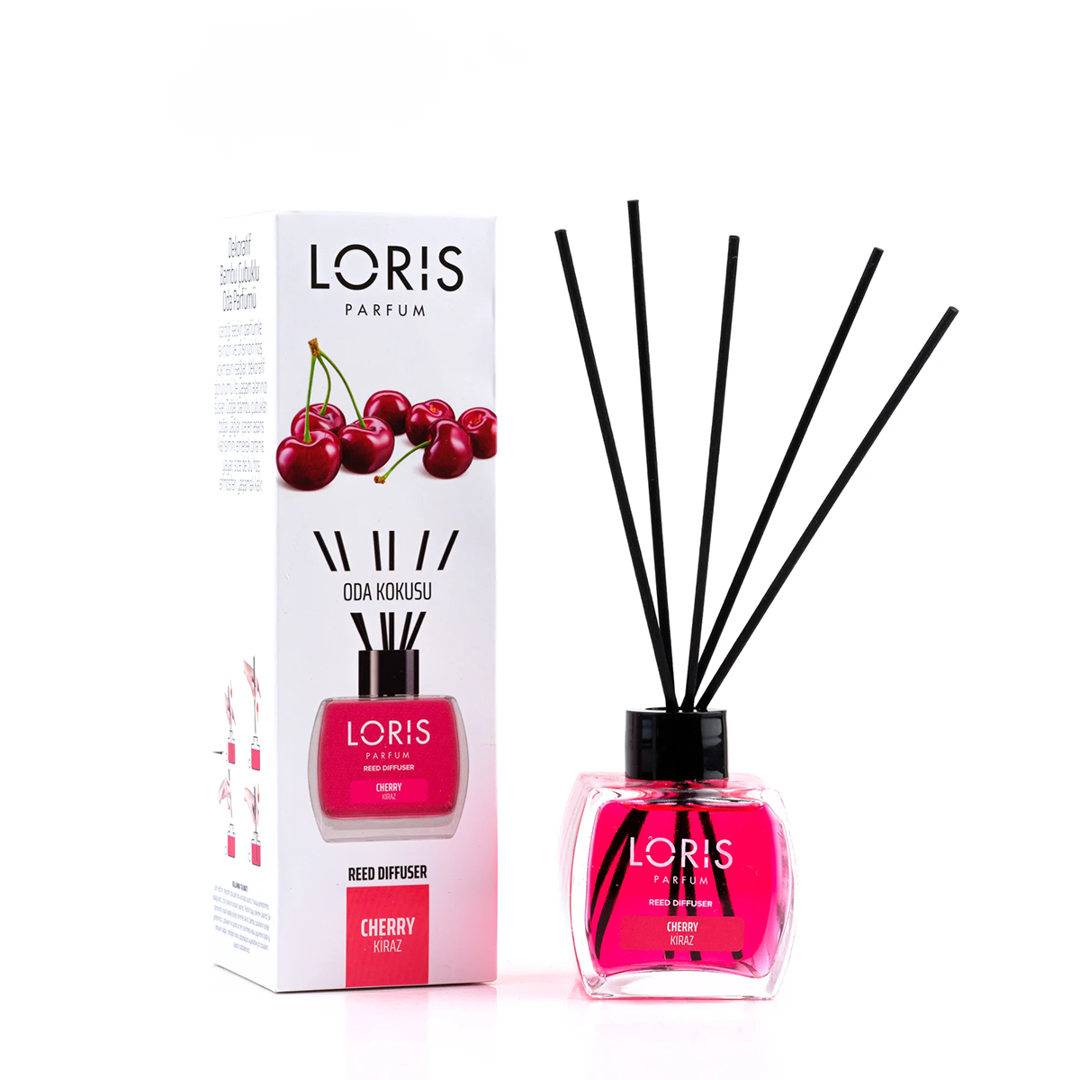 04 CHERRY 120 ML « lORIS » Reed Diffuser – Image 1
