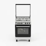 Cuisinière à gaz Pose Libre - 4 Feux « VERTA » - 60 cm - Noir
