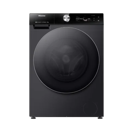 "Hisense" MACHINE A LAVER 8KG CHARGEMENT FRONTAL PREMIUM NOIR - AI SUPER WASH