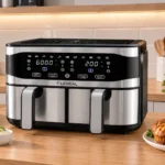 Friteuse Sans Huile Double Zone Lexical LAF-3081 Dual Basket 9L – 2100W