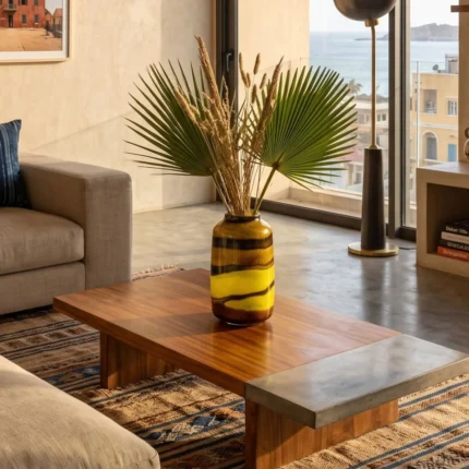Solar Band – Handblown Glass Cylinder Vase