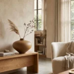 Terre Sienne – Handblown Matte Glass Sculptural Vase