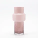 Colonne Piédouche – Grand Vase Architectural Artisanal en Verre Soufflé – Image 2