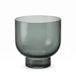 Vase sur Pied Artisanal en Verre Soufflé – Image 2